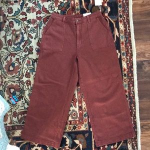 Universal thread high rise wide leg rosewood 6